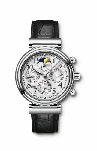 IWC Da Vinci Perpetual Stainless Steel / Silver / English IW3758-03 (3758-03, IW375803)